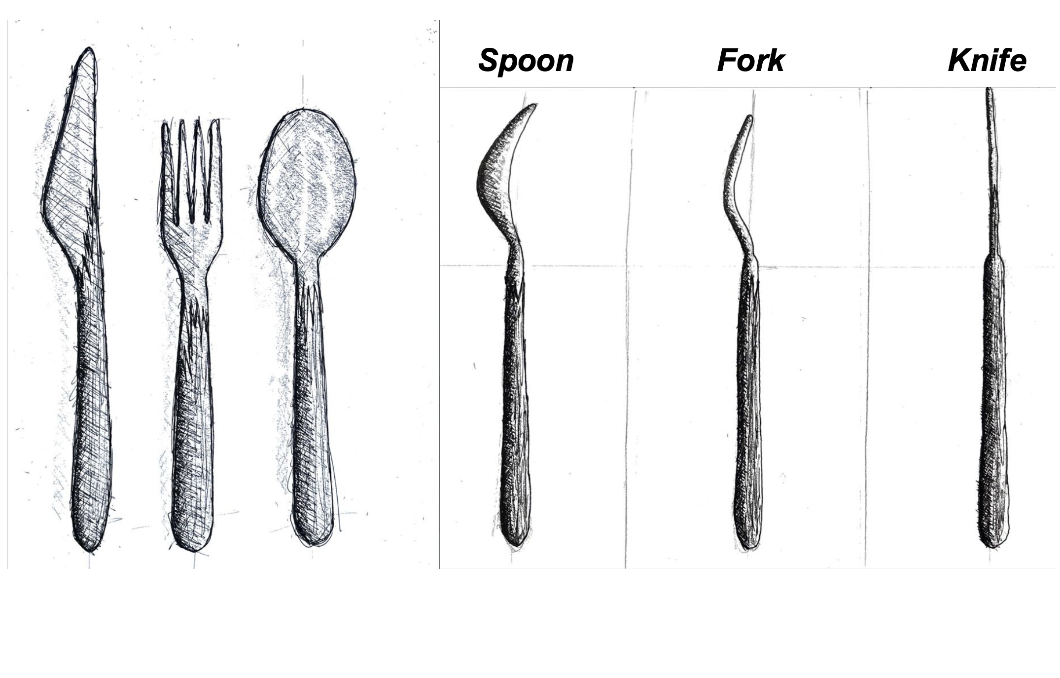 Fuse cutlery sketches